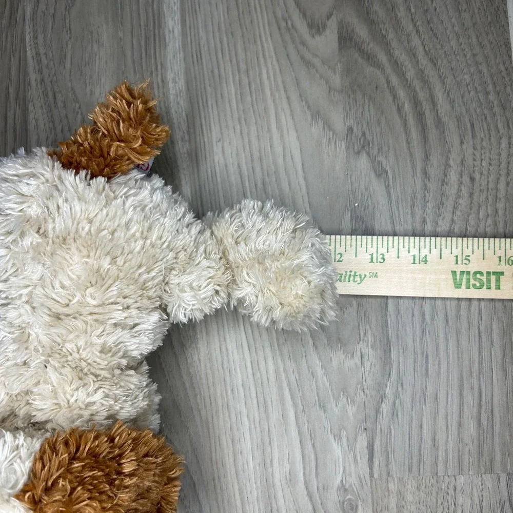Gund Gibson Kidcore Shaggy Dog Plush 13 Inch Y2K Soft Toy Brown Cream Puppy